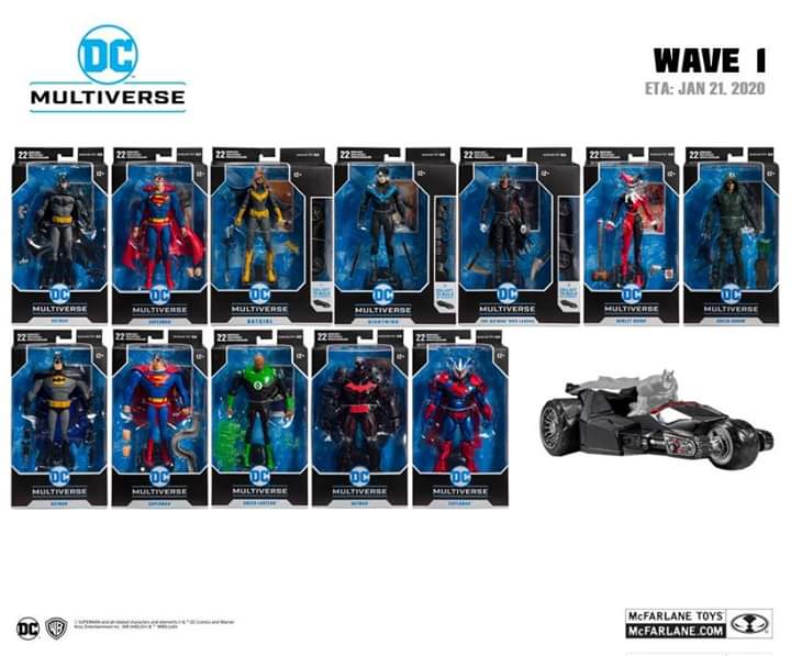 MCFARLANE TOYS RELEASES IMAGES OF NEW 'DC MULTIVERSE' ACTION FIGURES