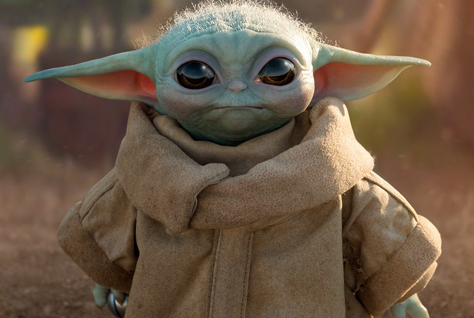 real life yoda doll