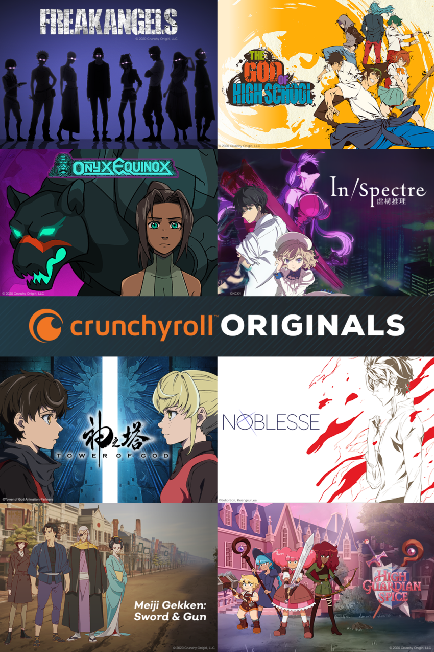 CRUNCHYROLL REVEALS FIRST CRUNCHY ROLL ORIGINALS ANIME SLATE The