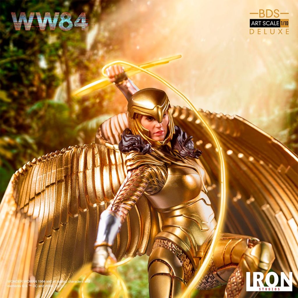 WONDER WOMAN 1984 GOLDEN EAGLE ARMOR STATUE BY IRON ...